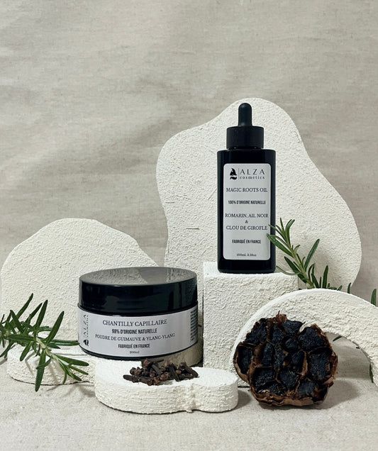 Duo huile & chantilly + une brosse massante offerte 🎁